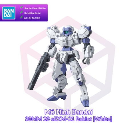 Mô hình Bandai 30MM 23 eEXM-21 Rabiot [White] 1/144 [30MM]