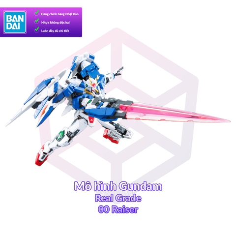 Mô Hình Gundam Bandai RG 18 Gundam 00 Raiser 1/144 Gundam 00 [GDB] [BRG]