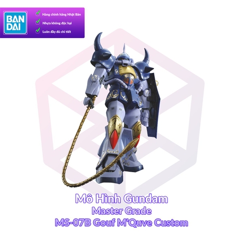 Mô Hình Gundam P-Bandai MG MS-07B Gouf M'Quve Custom 1/100 MS Variations [GDB] [BMG]
