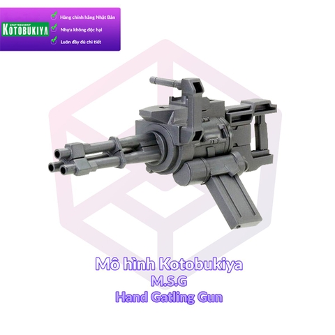 Mô hình Kotobukiya M.S.G MW29 Hand Gatling Gun Weapon Unit [KTB] [MSG]