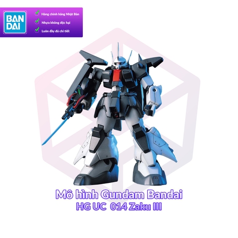 Mô hình Gundam Bandai HG UC  014 Zaku III 1/144 Mobile Suit Gundam ZZ [GDB] [BHG]