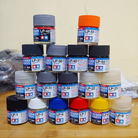 Sơn mô hình Tamiya Lacquer Paint LP-1 ~ LP-20 [SMH]