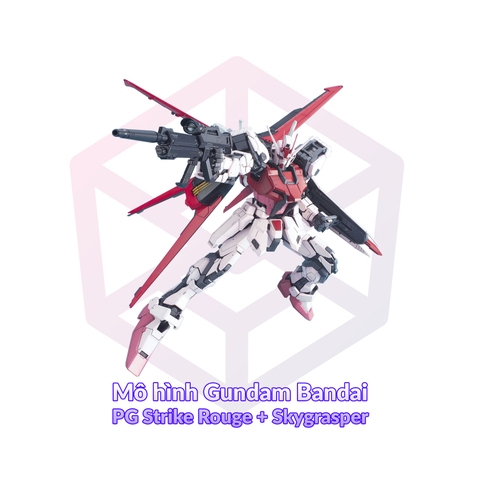 Mô hình Gundam Bandai PG Strike Rouge + Skygrasper 1/60 MS Gundam SEED [GDB] [BPG]