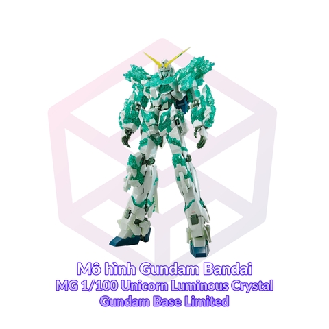 Mô hình Gundam Bandai MG 1/100 Unicorn Luminous Crystal - Gundam Base Limited [GDB] [BMG]