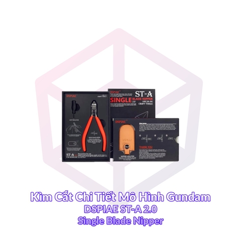 Kìm Cắt Chi Tiết Mô Hình Gundam DSPIAE ST-A 2.0 Single Blade Nipper - Dụng cụ Tool [TAM]