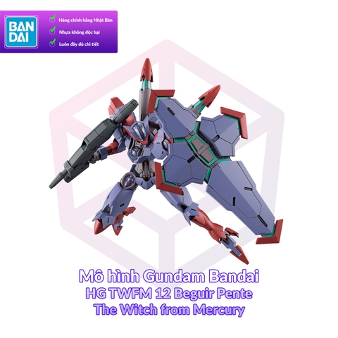 Mô hình Gundam Bandai HG TWFM 12 Beguir Pente 1/144 The Witch from Mercury [GDB] [BHG]