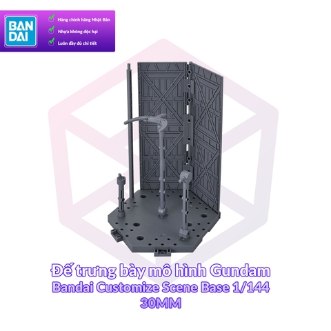 Đế trưng bày Gundam 30MM Bandai Customize Scene Base 1/144 – Base [TAM]