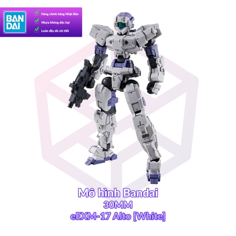 Mô hình Bandai 30MM eEXM-17 Alto [White] 1/144 30 Minutes Missions [30MM]