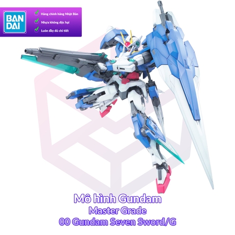 Mô Hình Gundam Bandai MG 00 Gundam Seven Sword /G 1/100 Gundam 00 [GDB] [BMG]