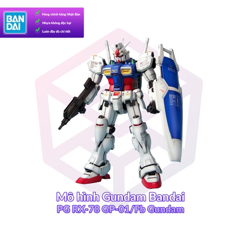 Mô hình Gundam Bandai PG RX-78 GP-01/Fb Gundam 1/60 MS Gundam 0083 Stardust Memory [GDB] [BPG]