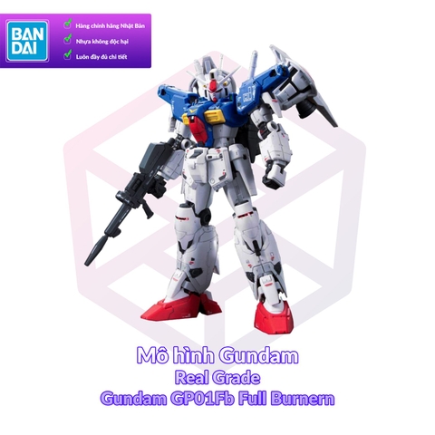 Mô hình Gundam Bandai RG 13 Gundam GP01Fb Full Burnern 1/144 Gundam 0083 [GDB] [BRG]