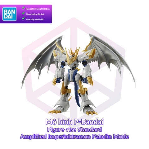 Mô Hình P-Bandai Figure-rise Standard Amplified Imperialdramon Paladin Mode Digital Monster [FRS]