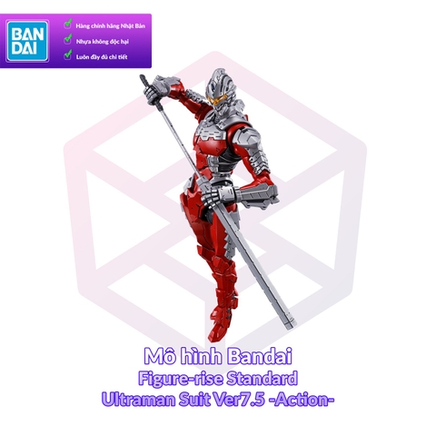 Mô hình Bandai Figure-rise Standard Ultraman Suit Ver7.5 -Action- [GDB] [FRS]