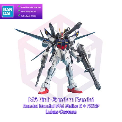 Mô hình Gundam Bandai Bandai MG Strike E + IWSP Lukas Custom 1/100 SEED Astray [GDB] [BMG]