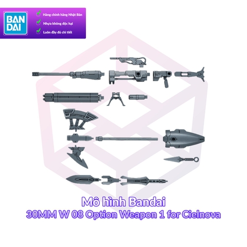 Mô hình phụ kiện Bandai 30MM W 08 Option Weapon 1 for Cielnova 1/144 30 Minutes Missions [30MM]