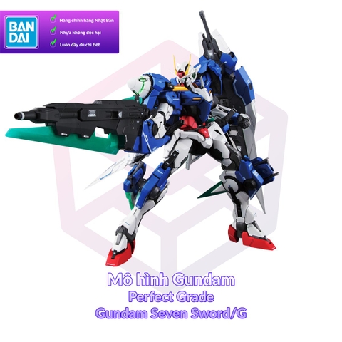 Mô Hình Gundam Bandai PG 00 Gundam Seven Sword/G 1/60 Gundam 00 [GDB] [BPG]