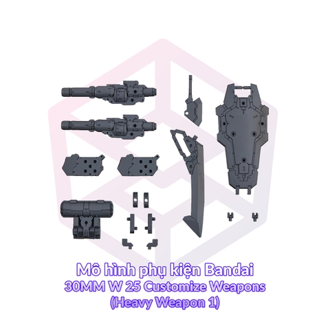 Mô hình phụ kiện Bandai 30MM W 25 Customize Weapons (Heavy Weapon 1) [GDB] [30MM]