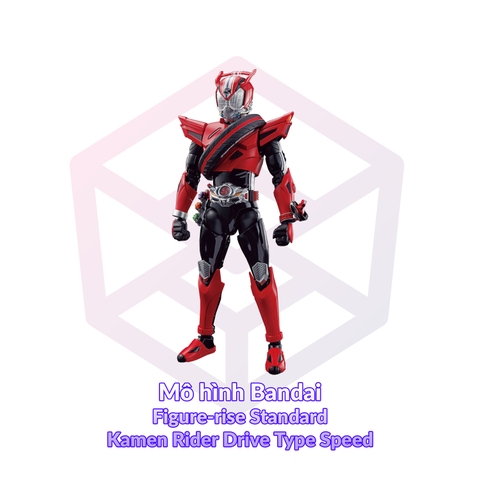 Mô hình Bandai Figure-rise Standard Kamen Rider Drive Type Speed [GDB] [FRS]