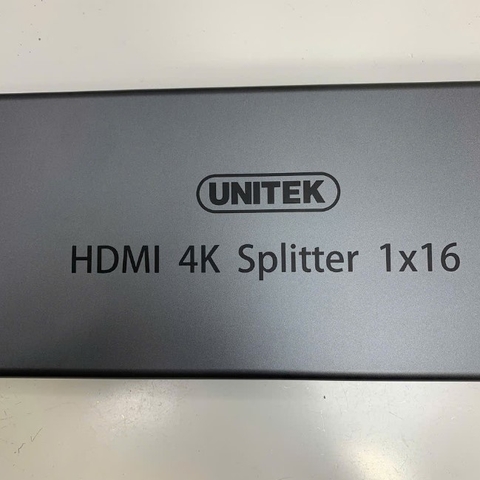 Bộ Chia Tín Hiệu HDMI 1-16 Port  Splitter Unitek V137A 3D Switch 1080P 4K 1 in 16 Out