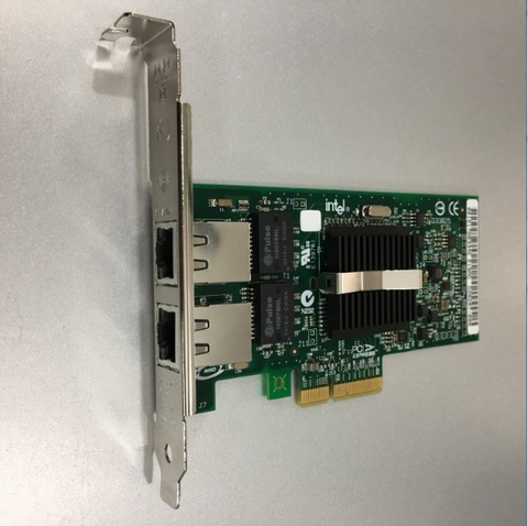 Card Mạng Dual Port PCI-E X4 Gigabit Ethernet 10/100/1000 Mbps LAN Adapter Controller For Máy Tính Công Nghiệp Advantech Industrial Computers IBCON