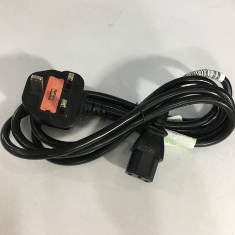 Dây Nguồn HPE Aruba PC-AC-UK JW127A Power Cord BS 1363 to IEC320 C13 13A 10A 250V 3x1.0mm² 18AWG Length 2M