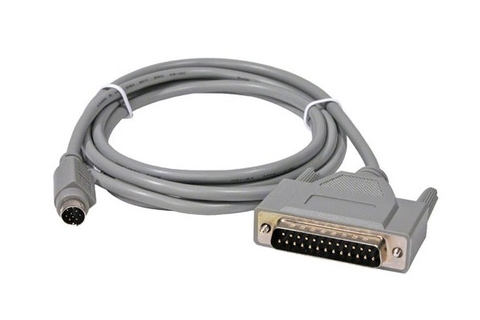 Cáp điều khiển PLC Programming IDEC HG9Z-3C115A Communication Cable Micro3 Smart FC4A Series PLCs RS485 8 Pin Mini DIN to DB25 Pin Male (Gray) Length 5M