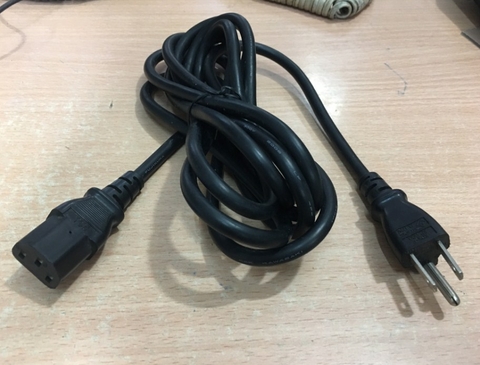 Dây Nguồn  KDK-F KP-300 KS-16A NEMA 5-15P to C13 AC Power Cord 7A 125V 3X0.75mm Length 3M