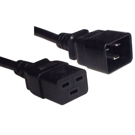 Dây Nguồn Máy Chủ E-JUN IEC320 C19 to IEC320 C20 20A 250V 3x3.31mm² For PDU UPS And Server Computer Power Cord Cable Length 5M