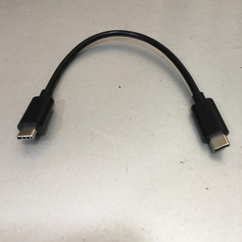 Cáp Kết Nối DATA LINK CABLE Type-C to Type-C Black Length 20Cm