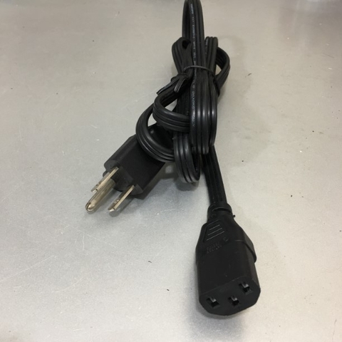 Dây Nguồn Dẹt Japan Power Cord Flat JIS 8303 to IEC 60320 C13 FOXCONN FM-008 FF-01 10A 125V 18AWG 3x0.824mm² Length 1.8M