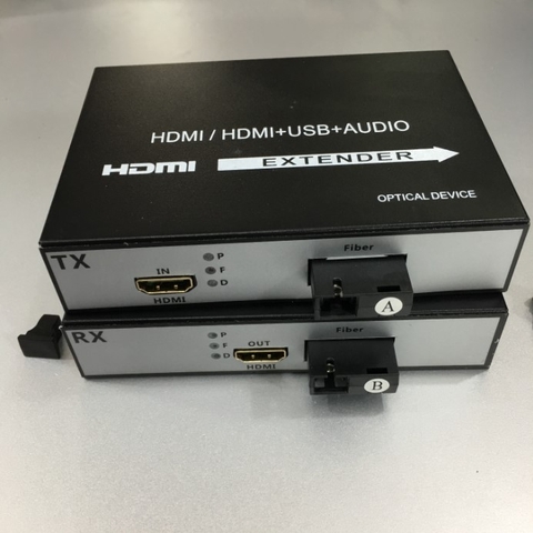 Cặp Bộ Chuyển Đổi Quang ET-HDMI Extender Fiber Video Media Converter Advanced Digital Video Converter HDMI To HDMI Single-Mode 20 Km SC 2 Unit/PAIR