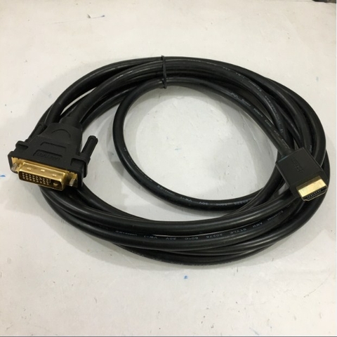 Cáp Chuyển Đổi Tín Hiệu HDMI to DVI-D 24+1 Adapter Converter Chính Hãng Ugreen 10136 1080P Cable Length 3M