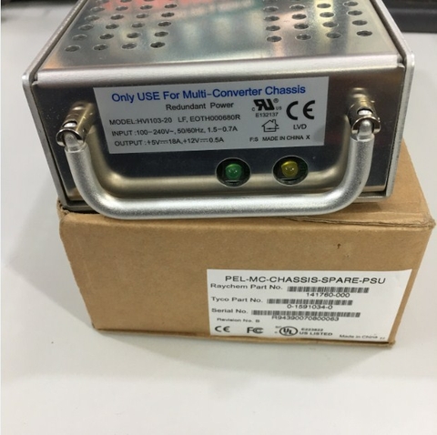 Bộ Nguồn HVI103-20 TYCO AMP Spare/Redundant AC Power Unit PEL-MC-CHASSIS-SPARE-PSU MULTI-CONVERTER REDUNDANT POWER Supply