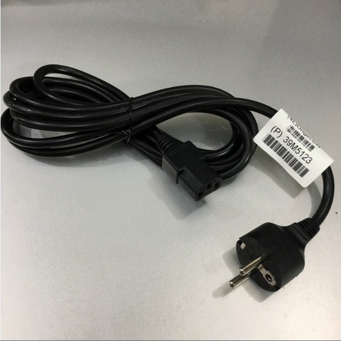 Dây Nguồn Máy Chủ Server IBM Original PN 39M5123 European Schuko Power Cord CEE 7/7 to IEC320 C13 10A 250V 3x1.0mm² Length 2.7M