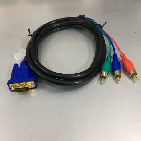 Cáp Chuyển Đổi Tín Hiệu Component to VGA Length 1.5M