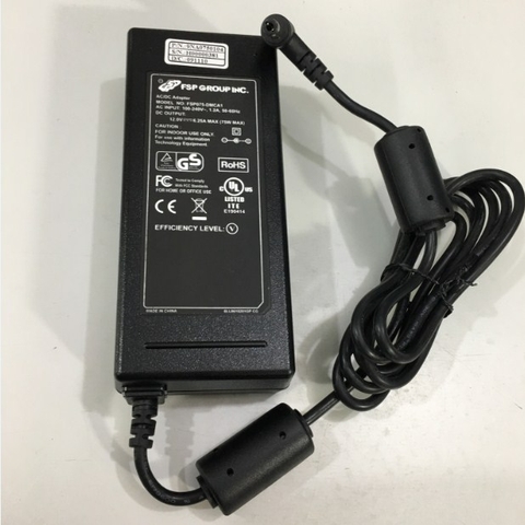 Adapter OEM Cisco PSU-12VDC-75W-GR FSP 075-DMCA1 Connector Size 5.5mm x 2.5mm For Cisco Webex Room Kit Pro with Precision 60