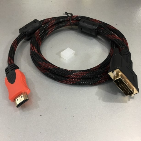 Cáp Chuyển Đổi Tín Hiệu HDMI to DVI-D 24+1 Adapter Converter Chính Hãng King-Master HDMI 1.3 1080i Cable Length 1.5M