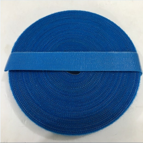 Băng Dán Dính Hai Mặt Velcro Brand One Wrap Cable Tie Continuous Roll For Hệ Thống Mạng Viễn Thông Tốc Độ Cao 20mm x 10m Blue Fiber Optic Network Ethernet Patch Cord Cable Dài 10M