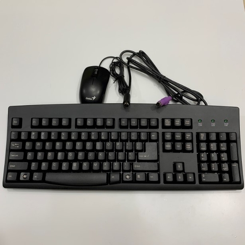 Bộ Combo Bàn Phím Solidtek Microsoft ACK-260 Và Chuột Máy Tính RAPOO N100 PS2 Keyboard Mouse