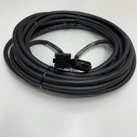 Cáp Original WSC-P06P060L-E Dài 6M 20ft Connector VW3M8121 AMP 1-172169-1 9 Pin Female to FireWire 6 Pin 3M 3E306 Connector 2mm Pitch For Fuji Servo Motor Encoder Plug