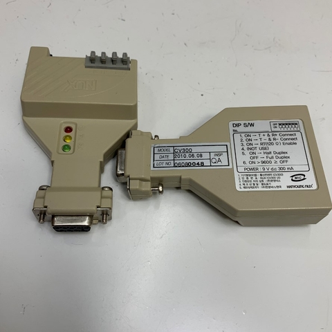 Bộ Chuyển Đổi Giao Tiếp Hanyoung CV300 Convert RS232 signal to RS422/485 signal For RS422/485 Line Drive Auto Control Communication Maximum 1.5Km