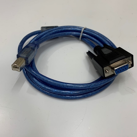Cáp USB Type B Male to DB9 Female Printer Data Serial Port Adapter Cable RS232 Dài 1.5M For Giao Diện RS232 Communication USB Type B Female Triên Thiết Bị Phải Hỗ Trợ Port RS232 Không Hỗ Trợ Không Kiết Nối Được