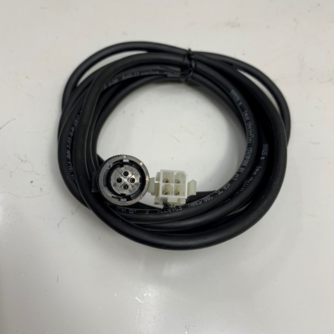 Cáp 3M 10ft Yaskawa JZSP-CMM60-03-E Power Servo Cable Connector JAE JN1DS04FK1 4 Pin to Molex 4 Pin For Yaskawa Servo Motor SGMCS
