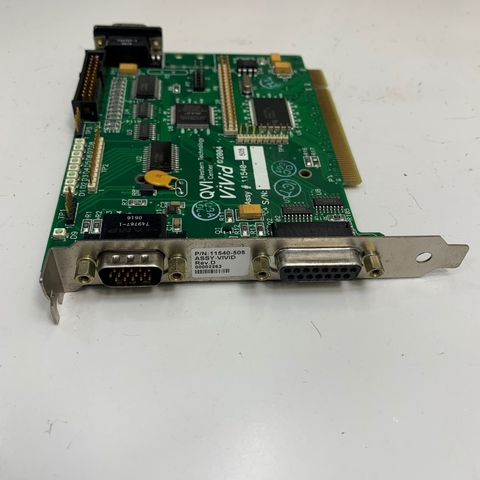 QVI Western Technology Center ViVid Video Capture Board PCI Card 11540-505