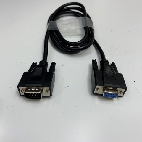 Cáp Điều Khiển CKD AX-RS232C-9P RS232C Shielded Cable DB9 Male to Female Dài 2.5M 8.3ft For Servo Link Cable CKD Servo Drive ABSODEX witch Computer Communication Download Data