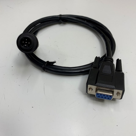 Cáp Điều Khiển Dài 1M 3.3ft Connector M12 A-Code Male 5 Pin to DB9 Female Cable CAN Bus Connector