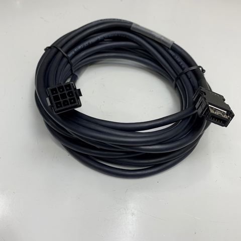 Cáp Original MR-EKCBL7M-L Dài 7M 23ft Connector SM-10P 10 Pin to VW3M8121 1-172161-9 9 Pin Cable E52853 24AWG x 3P 80°C 300V LS Cable in Korea For Mitsubishi Mr-e Series Servo Encoder