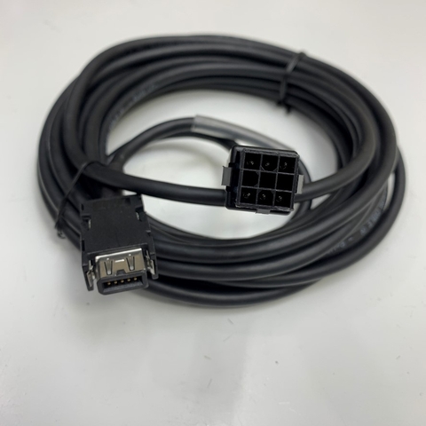 Cáp Original MR-EKCBL7M-L Dài 7M 23ft Connector SM-10P 10 Pin to VW3M8121 1-172161-9 9 Pin Cable E203693 24AWG x 3Pr 80°C 300V DUSUNG Cable in Korea For Mitsubishi Mr-e Series Servo Encoder