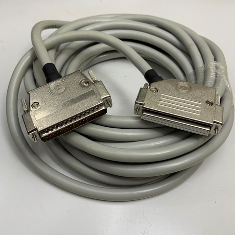 Cáp 9M 30ft Extension Serial D-Sub DB37 Male to DB37 Female 45 Degree with Metal Shell Twisted Pair High Flex Cable STYLE 2464 24AWG 80°C 300V For Hệ Thống Máy Xạ Trị Ung Thư OCTAVIUS 4D PTW