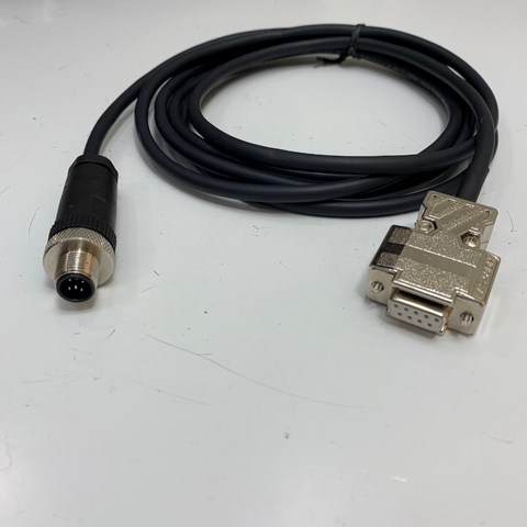 Cáp M12 A-Code Male 5 Pin to DB9 Female CAN-Bus Analyser to NMEA2000 Network Cable Dài 2M 6.5ft